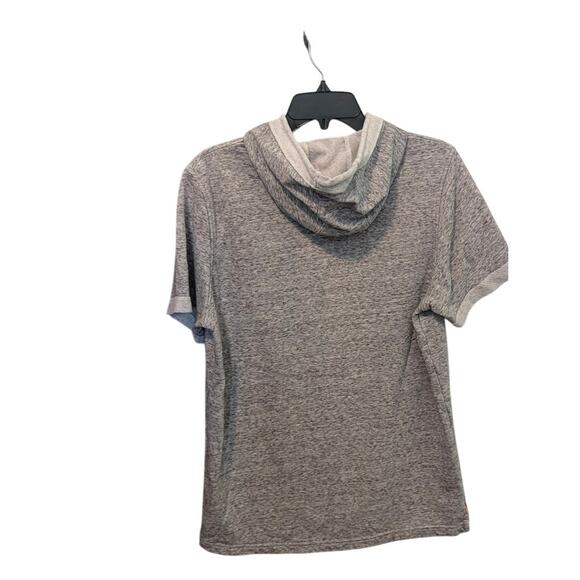 Under Armour Short Sleeve Hoodie Men's Project Rock Gray Med - Picture 2 of 2